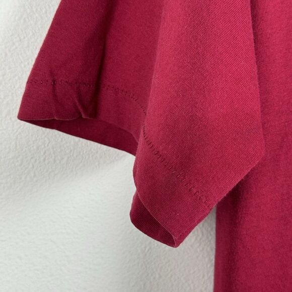 Vintage Gold Rush Shirt Cariboo Trail Sz XL Red Single Stitch 90s San Francisco - Picture 4 of 6